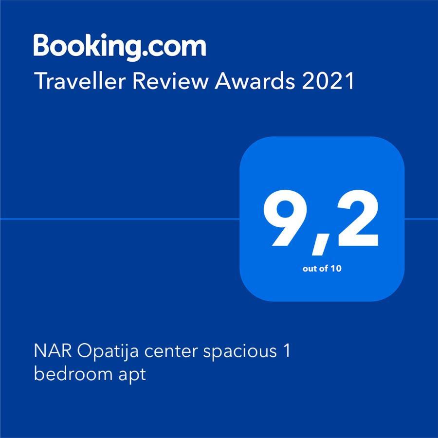 "Nar" Opatija Center Spacious 1 Bedroom Apt Exteriör bild